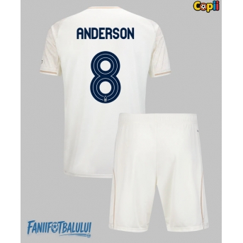 Nottingham Forest Elliot Anderson #8 Echipament de Fotbal Replică 2025-26 Copii Deplasare (+ Șorturi)